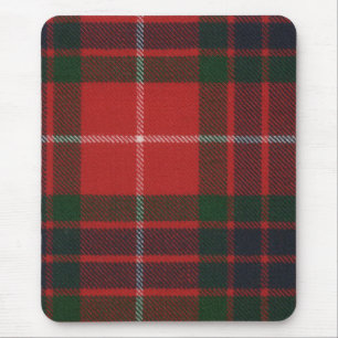 Tapis De Souris Tartan moderne rouge Mousepad de Fraser
