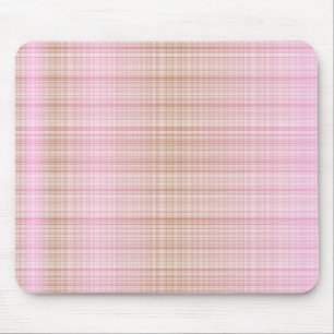 Tapis De Souris Tartan rose&Brown