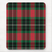 Tapis De Souris Tartan vert et rouge (Devant)