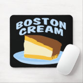 Tapis De Souris Tarte crème de Boston (Avec souris)