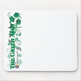 Tapis De Souris TarValon.Net Pennants éparpillés verts Mousepad