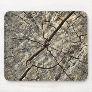 Tapis De Souris tas de bois rond