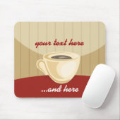 Tapis De Souris Tasse à café (Avec souris)