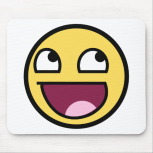 Tapis De Souris tasse heureuse de visage