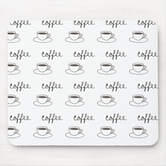 Tapis De Souris Tasses à café (Devant)