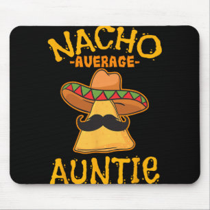 Tapis De Souris Tata moyenne nacho mexicaine Cinco De Mayo Tata Fi