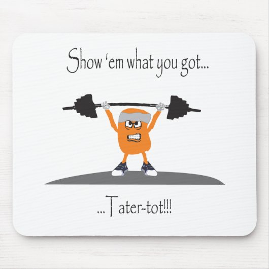 Tapis De Souris Tater-Tuf-Doigt (Devant)