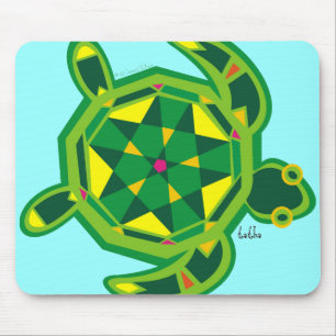 TAPIS DE SOURIS TATHA LE SEATURTLE #2 MOUSEPAD
