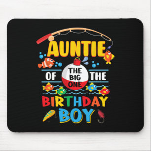 Tapis De Souris Tatie du gros pêcheur 1er anniversaire officiel
