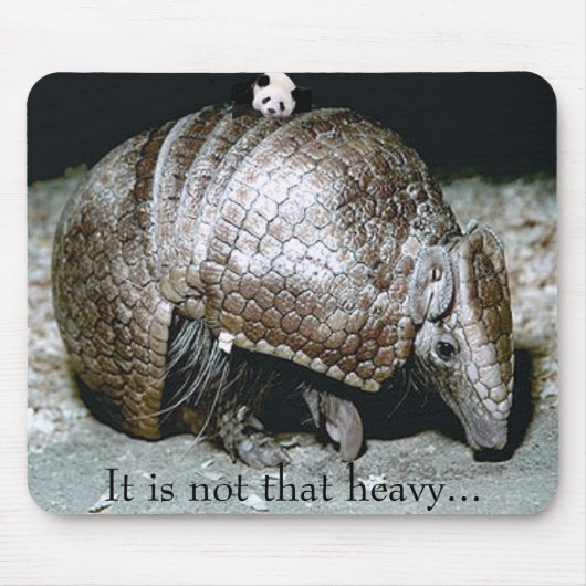 Tapis De Souris Tatou Mousepad (Devant)