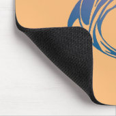 Tapis De Souris Tatouage à baleine pourpre Orca (Coin)