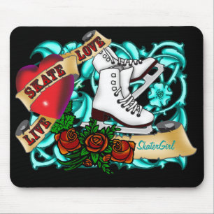 Tapis De Souris Tatouage Mousepad de SkaterGirl