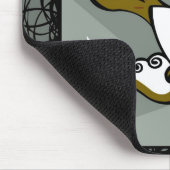 Tapis De Souris Tatouage Mousepad d'oiseau (Coin)