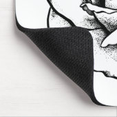 Tapis De Souris tatouage rose (Coin)