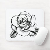 Tapis De Souris tatouage rose (Avec souris)