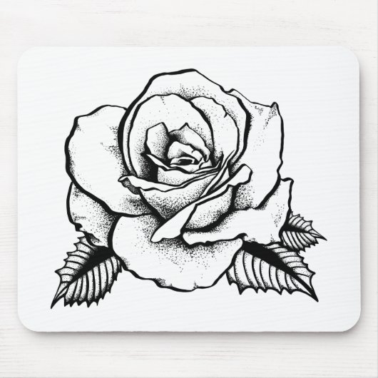 Tapis De Souris tatouage rose (Devant)