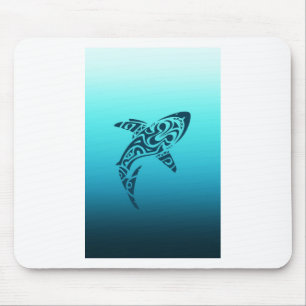 Tapis De Souris Tatouage tribal de requin