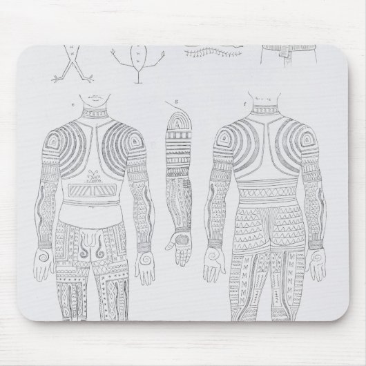 Tapis De Souris Tatouer d'Igorrote (Devant)