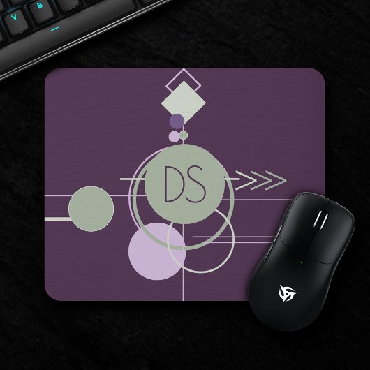 Tapis De Souris Tattoos | Marque Bohémienne violet verte