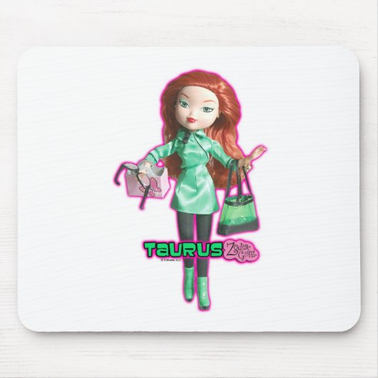 Tapis De Souris Taureau Mousepad (Devant)