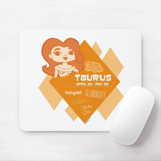 Tapis De Souris Taureau Mousepad (Avec souris)