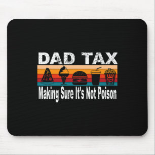 Tapis De Souris Taxes pour s'assurer que ce n'est pas du poison. F