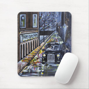 Tapis De Souris Taxi pour Kate Peinture d'Alfred Fox