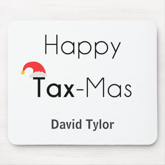 Tapis De Souris TaxMas joyeux (Devant)