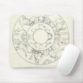 Tapis De Souris Tazza a trouvé chez Tarquinia (Avec souris)