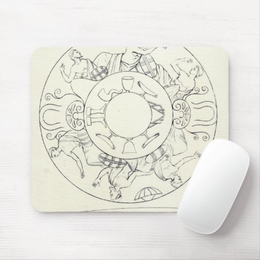 Tapis De Souris Tazza a trouvé chez Tarquinia (Avec souris)
