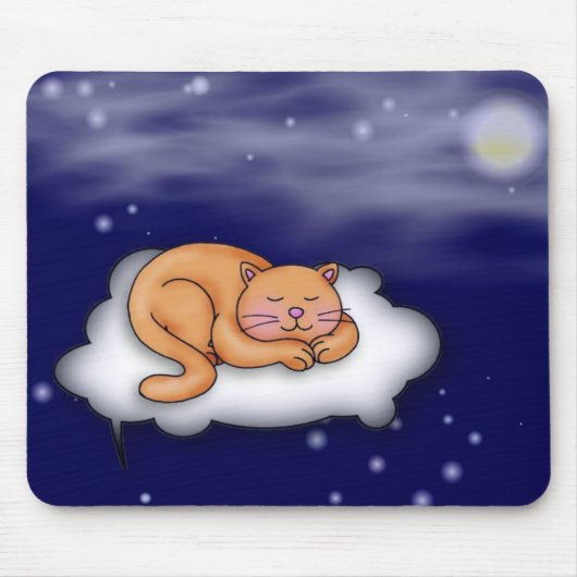 Tapis De Souris -TBA - Kitty dormant (Devant)
