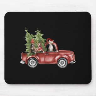 Tapis De Souris Tbull Sur Ornement De Noël De Voiture Drôle Xmas