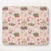 Tapis De Souris Tea Party Blush moderne (Devant)