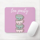 Tapis De Souris Tea Party Tea Party Pink (Avec souris)