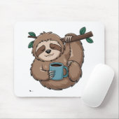 Tapis De Souris Tea Time avec bébé Ours Mousepad (Avec souris)