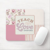 Tapis De Souris Teach Love Inspire (Avec souris)