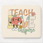 Tapis De Souris Teach Love Inspire (Devant)