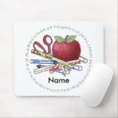 Tapis De Souris Teacher Apple (Avec souris)