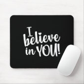 Tapis De Souris Teacher Test Day I Believe In You Testing Exam Pro (Avec souris)