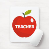 Tapis De Souris Teachers Apple (Avec souris)