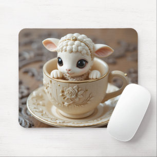 Tapis De Souris Teacup Lamb Carving