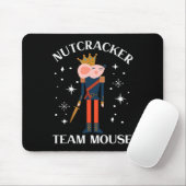 Tapis De Souris Team Mouse Nutcracker Noël Danse Amusante Soldat (Avec souris)