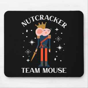 Tapis De Souris Team Mouse Nutcracker Noël Danse Amusante Soldat