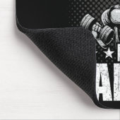 Tapis De Souris Team No Calves Bodybuilding Exercice d'haltérophil (Coin)