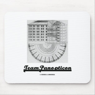 Tapis De Souris Team Panopticon (Architecture Jeremy Bentham)