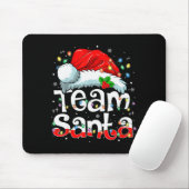 Tapis De Souris Team Santa Claus Christmas Family Matching Pajama (Avec souris)