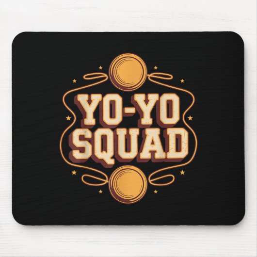 Tapis De Souris Team Yoyo Player Squad Yo-yo (Devant)