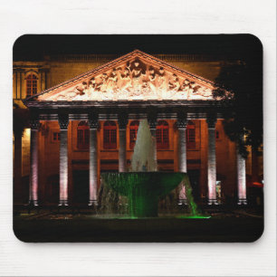 Tapis De Souris Teatro Delgollado, Guadalajara, Mexique de nuit