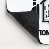 Tapis De Souris Tech House Music Junkie Custom (Lumière) (Coin)