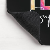 Tapis De Souris Tech Suprt Tie Dye Back To School Women Appreciati (Coin)